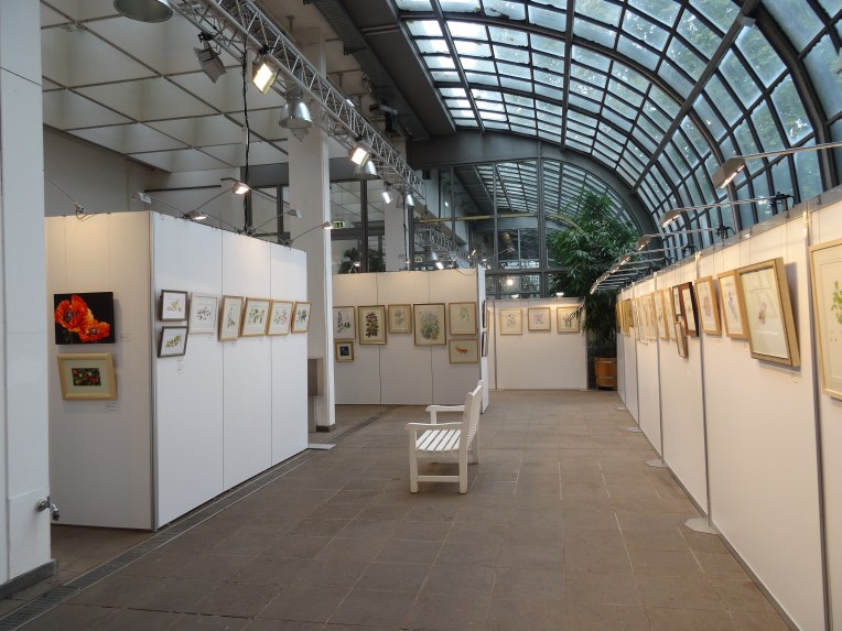 Yet another view of the Palm house on the morning of the Private view and opening, which was held that evening.